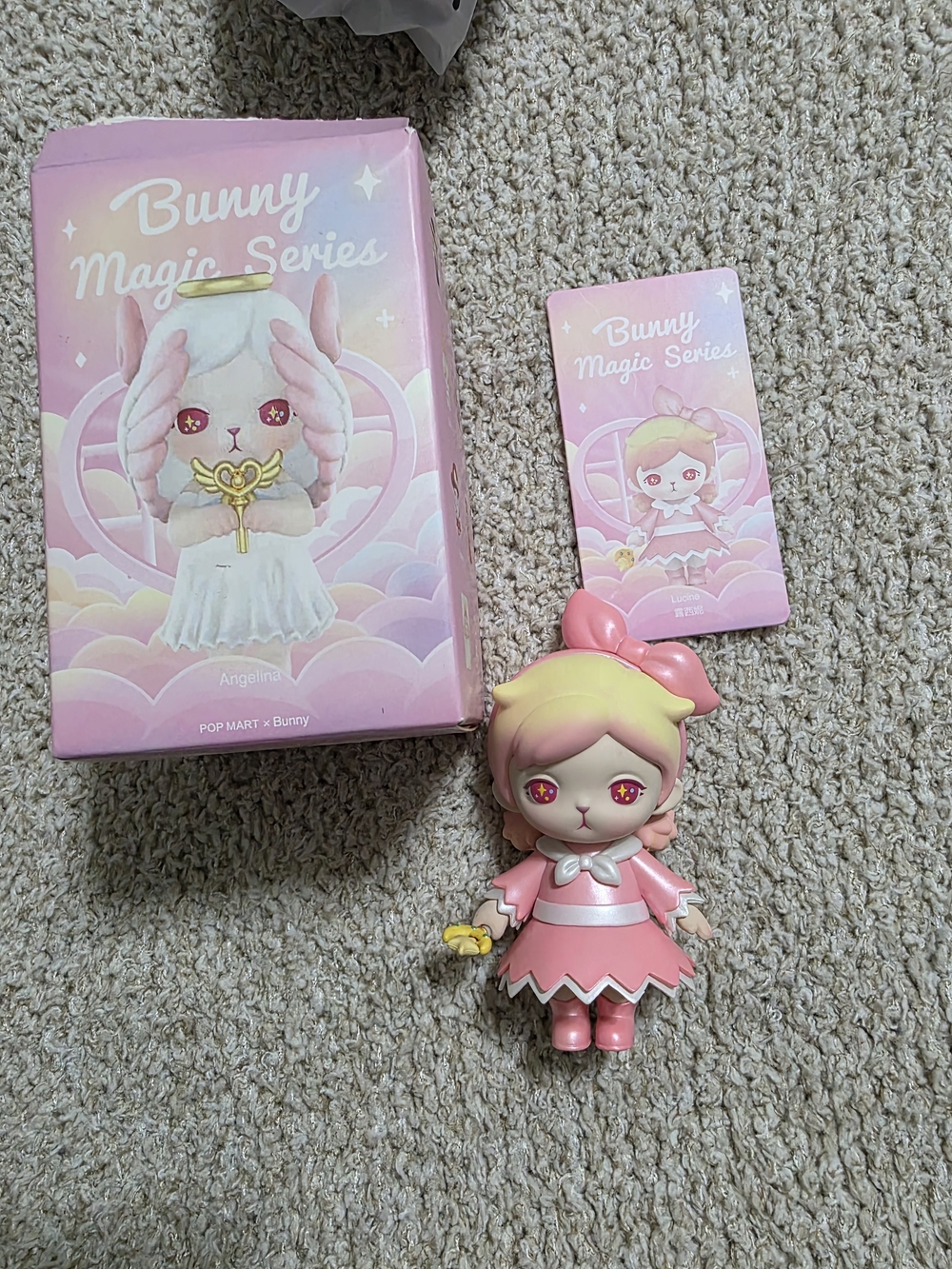 Discontinued Bunny Magic Series Angelina Figure